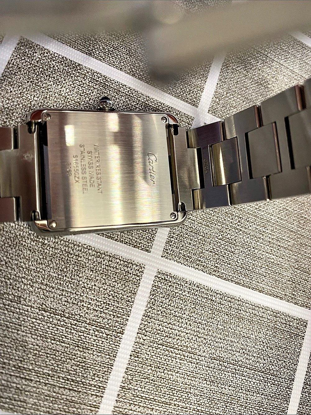 Cartier Tank Solo Large Model Steel Quartz Movement - Picture 8 of 15